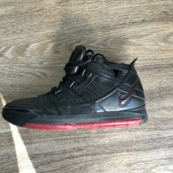 LeBron Zoom III OG Red and Black